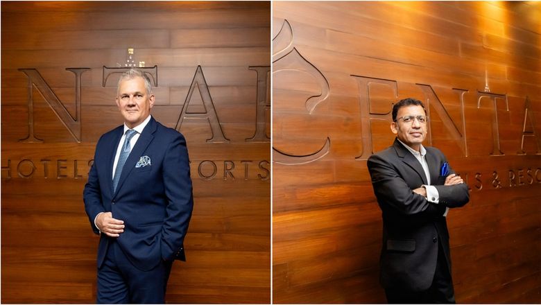 From left: Ron Cusiter, executive vice president – commercial; Percy P. Muncherji, vice president – design & technical services