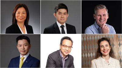 From top left: Venessa Koo; Teo Junrong; Thomas Lamson; Joseph Wong; Steven Chan; Sophie Mougel