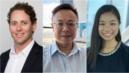 From left: James Sitters, director of sales, Asia Pacific; Dominic Tan, business development manager, Southeast & South Asia; Fiona Chu, business development manager, Hong Kong