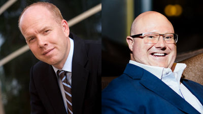 Jeff Tisdall (left) has been appointed senior vice president development residential and extended stay; Andrew Langdon (right) will take on the role of senior vice president development Asia, responsible for South East Asia, Japan and Korea.