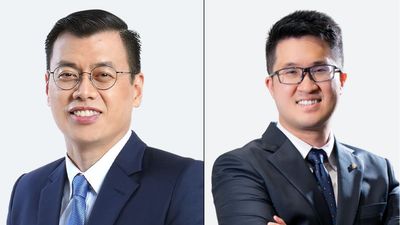 Malaysia Aviation Group’s CEO of airline business Bryan Foong Chee Yeong and group chief strategy officer Low Wen Long.