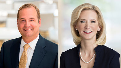 Capuano (left) was formerly group president, global development, design and operations services, while Linnartz (right) previously served as group president, consumer operations, technology and emerging businesses.