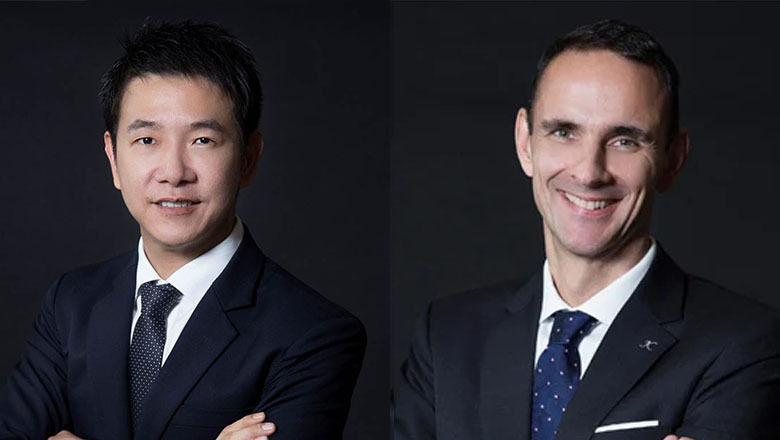 Snoeks (right) most recently managed the pre-opening of Sindhorn Kempinski Hotel Bangkok & The Residences. He is joined by new cluster Director of Sales and Marketing Wuttipong Tanteraponchai.