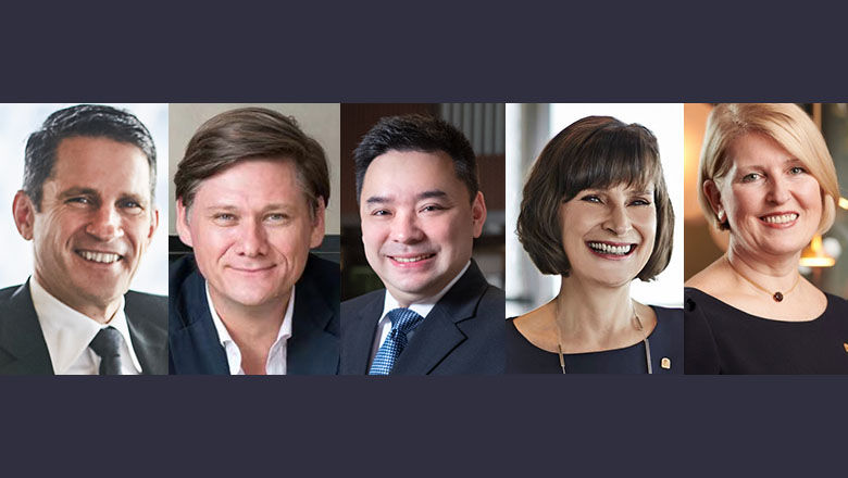 Jeremy Aniere, Marcel Holman, Richard Tan, Margaret Paul and Anne Golden will report directly to CEO Choe Peng Sum.