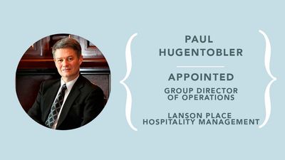Paul Hugentobler, Group Director of Operations, Lanson Place Hospitality Management Limited