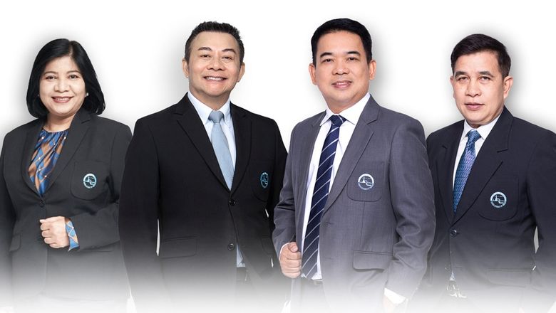 From left: Chiravadee Khunsub, Chuwit Sirivajjakul, Akkarawit Taphasit and Nat Kruthasoot.