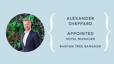 Alexander Sheppard, Hotel Manager, Banyan Tree Bangkok