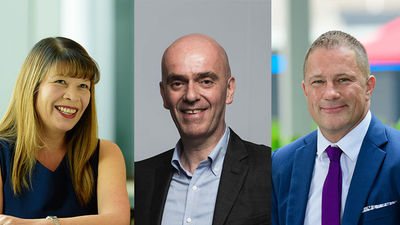 WorldHotels' new leadership team: (from left to right) Melissa Gan, chief commercial officer; Olivier Berrivin, managing director for Asia Pacific; and Roland Jegge, senior advisor to CEO of WorldHotels.