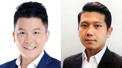 From left: Ryan Chen and Dulaphan Amatyakul