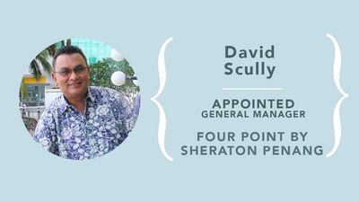 David Scully now GM of Four Points by Sheraton Penang