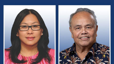 Noredah Othman, CEO, Sabah Tourism Board and Dr. Gerald Perez, Vice President, Guam Visitors Bureau.
