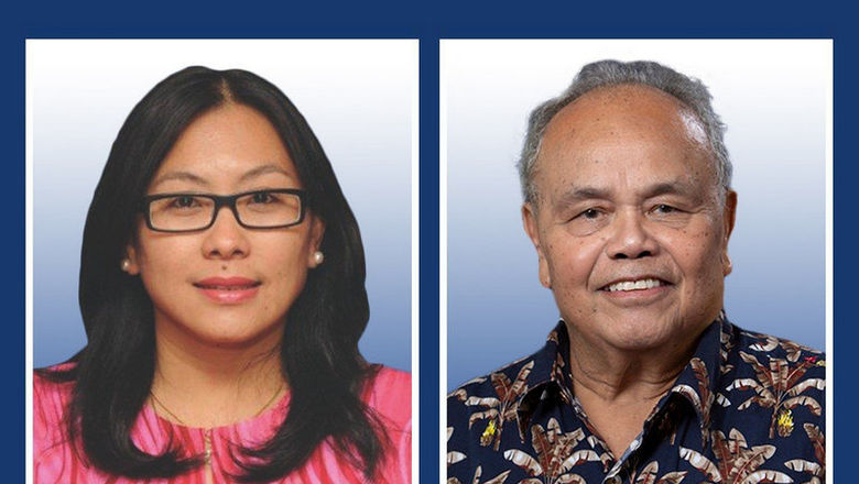 Noredah Othman, CEO, Sabah Tourism Board and Dr. Gerald Perez, Vice President, Guam Visitors Bureau.
