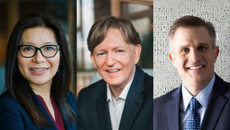 Marriott’s new senior executives in Asia Pacific: Christina Chan, Andrew Newmark, and John Toomey.