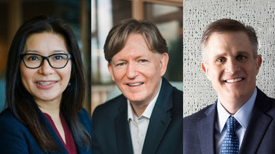 Marriott’s new senior executives in Asia Pacific: Christina Chan, Andrew Newmark, and John Toomey.