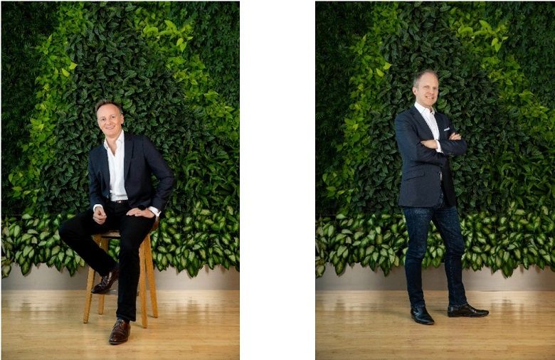 Swire Hotels’ new deputy chairman Toby Smith, and managing director Dean Winter.