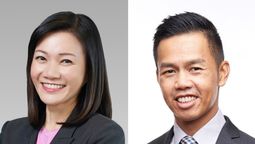 Singapore Tourism Board’s incoming and outgoing chiefs: Melissa Ow and Keith Tan.