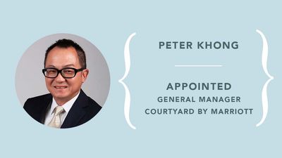 Peter Khong, General Manager, Courtyard by Marriott Singapore Novena
