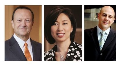 From left: Ian Michael Coughlan, Linda Chen, and Frederic Jean-Luc Luvisutto