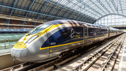Eurostar is one of the rail lines that can be booked via Rail Europe.