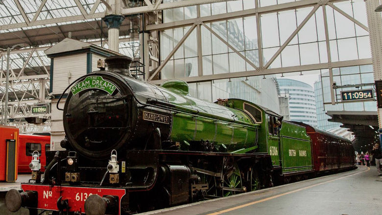 Both trains on these experiences will usually be pulled by a B1 Class Locomotive - 'Mayflower' - built in 1948 and sporting its original British Rail apple green livery.