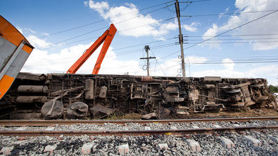 Taiwan’s worst rail disaster in three decades came after an express train derailed in northwestern Taiwan on Sunday, killing 18 and injuring 175. (Credit: murengstockphoto/Getty Images)