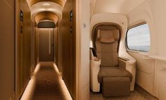 Shinkansen rides that feel like a plane’s first-class experience. The featured image in car 10 will be ready later in 2027/28.