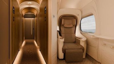 Shinkansen rides that feel like a plane’s first-class experience. The featured image in car 10 will be ready later in 2027/28.