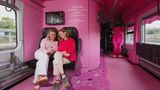 Quirky pink carriage experience extends beyond the Baltics this year, as part of efforts to promote travel to Lithuania via wider Europe rail connections.