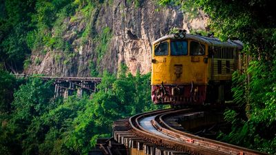 New diesel and electric powered trains will run along a 10km route linking the airport to the capital