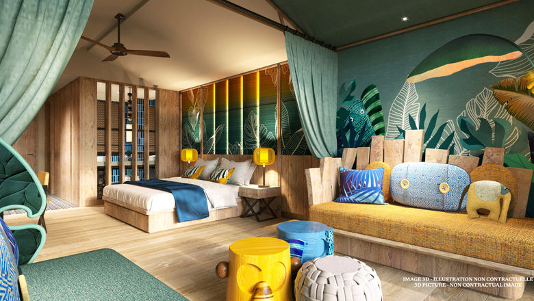 The resort features 400 rooms, including 39 suites.