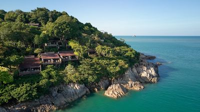 The 82-suite Garrya Tongsai Bay Samui has unobstructed views of the Gulf of Thailand.