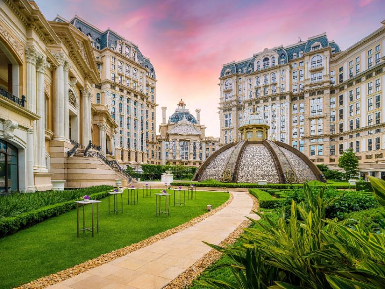 Jardim Secreto gardens, part of the US$5 billion Grand Lisboa Palace Resort Macau.