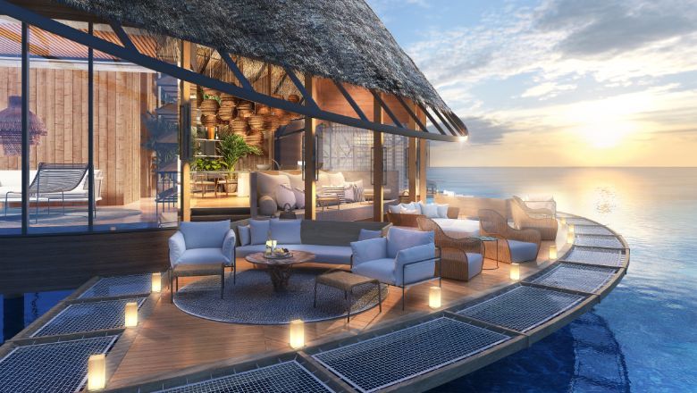 The 109 all-villa resort will include two specialty age-specific bars, including the teens-only Re-Fuel bar (pictured).
