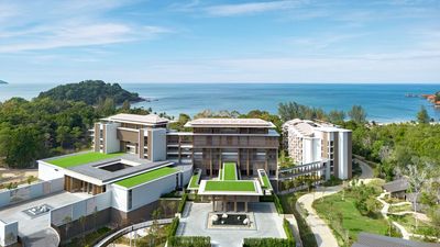 The new beachfront property spans 8.9 hectares.