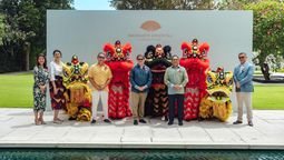 Ribbon-cutting ceremony on 5 February 2026 with key group executives.