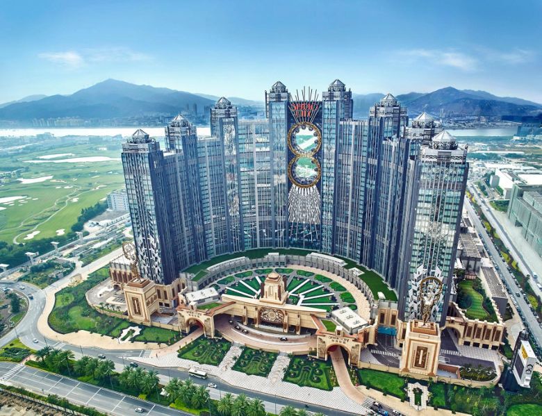 Melco also runs City of Dreams (pictured), Studio City and Morpheus on Cotai.