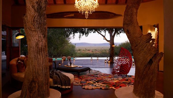 The Molelo lounge. The Molelo lounge.