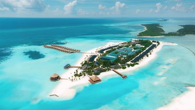 Nala Maldives by Jawakara Islands is a 35-minute seaplane flight from Velana International Airport.