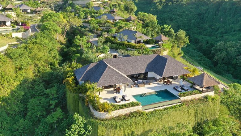 The two-bedroom Raffles Presidential Viila at Raffles Bali.