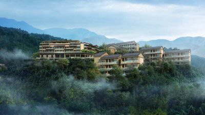 Situated amidst the mountainous landscape above Ma'an Village, Avani+ Xinyi Guangdong Resort offers 96 modern rooms, featuring private balconies and pools in select accommodations.