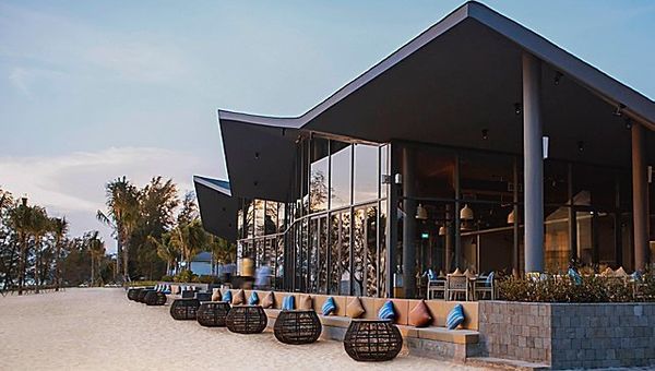 The Amber Sands Beach Club serves up locally sourced seafood and meat. The Amber Sands Beach Club serves up locally sourced seafood and meat.