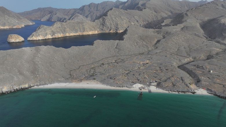 Musandam’s jagged fjord-like coastline, backed by the Hajar mountains, has earned it the nickname ‘Norway of Arabia’.