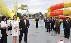 The Kalma beach resort features high-rise hotels, waterparks, inns, and facilities designed to accommodate up to 20,000 domestic and international guests.