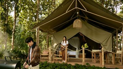 Tantawan Tented Camp in Chiang Rai offers 10 luxury safari-style tents, immersive local experiences, and a sustainability-focused stay linked to Dusit’s Tree of Life programme.