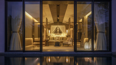 Villas at JW Marriott Cam Ranh Bay feature private beachfront access, contemporary luxury, spacious layouts, wellness amenities, and immersive experiences reflecting Vietnamese heritage and local culture.