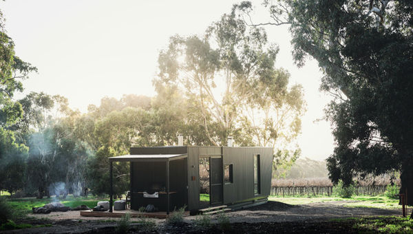CABN’s cabins allow the great outdoors to flow indoors. CABN’s cabins allow the great outdoors to flow indoors.