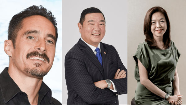 Advocates against food waste: Greenview’s Eric Ricaurte, Parkroyal Collection Marina Bay’s Melvin Lim, The Athenee Hotel’s Choo Leng Goh.