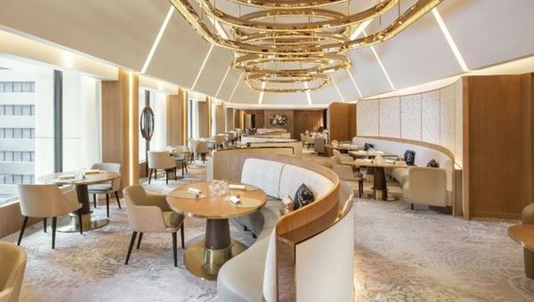 It took six years for the two-Michelin-star restaurant at The Landmark, Mandarin Oriental, Hong Kong (pictured), to be rid of single-use plastics including cling wrap. It took six years for the two-Michelin-star restaurant at The Landmark, Mandarin Oriental, Hong Kong (pictured), to be rid of single-use plastics including cling wrap.