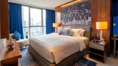 Chelsea Football Club at Ascott Jakarta Room.