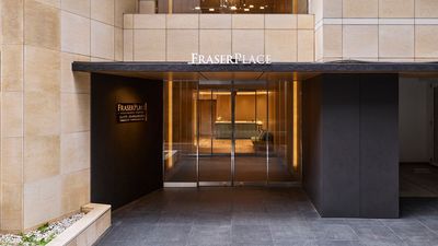 The new Fraser Place Roppongi offers 172 serviced apartments with kitchenettes, in-room laundry and shared spaces for work and downtime.